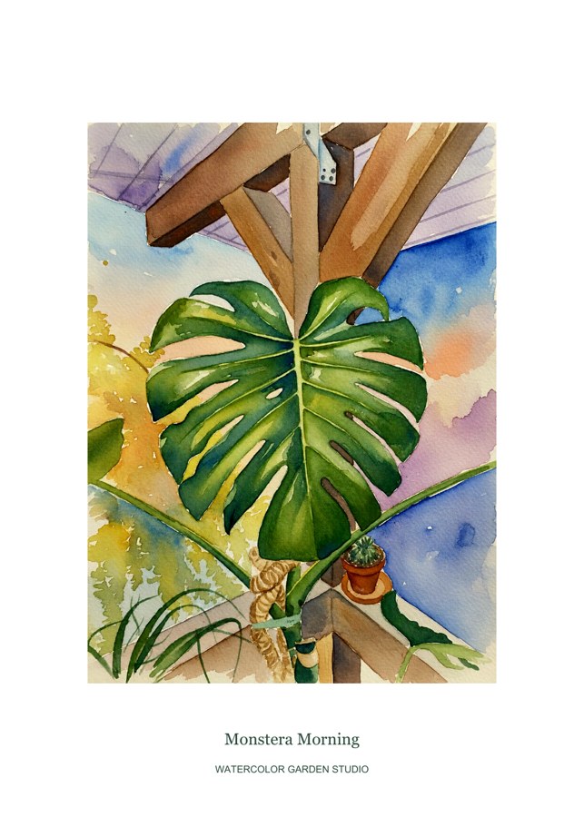 Monstera Morning