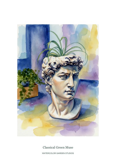 Classical Green Muse