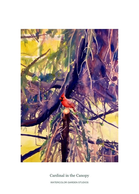 Cardinal in the Canopy