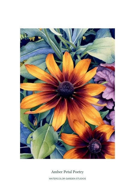 Amber Petal Poetry